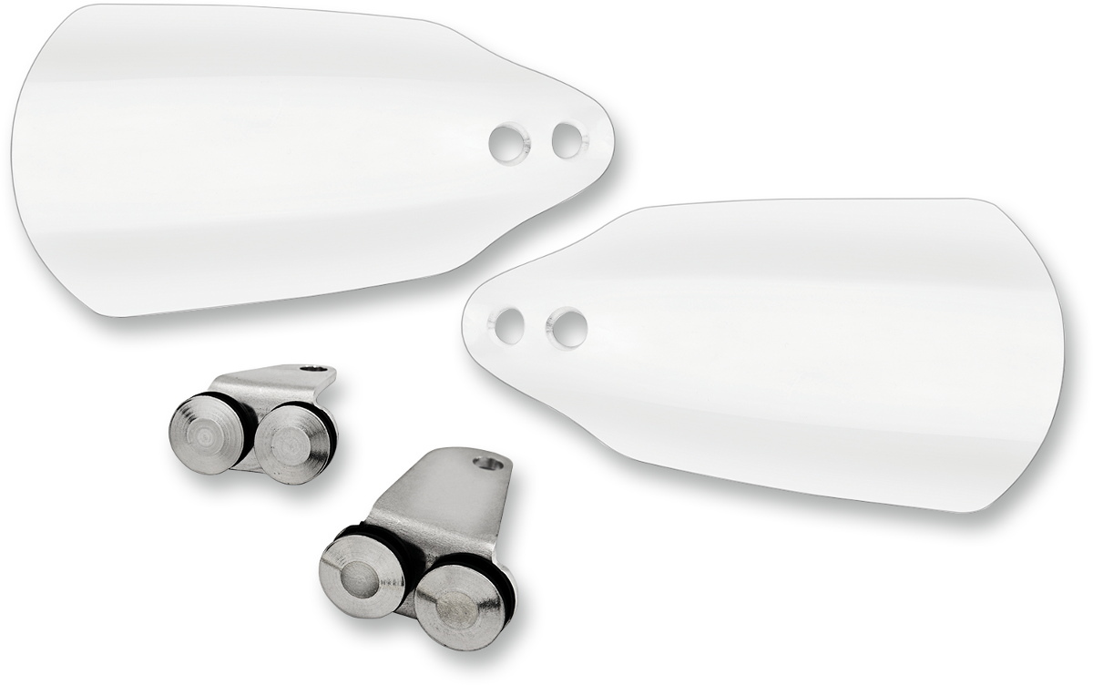 Memphis Shades Handguards - Ghost - FXR/Dyna/Softail/Sportster/Touring
