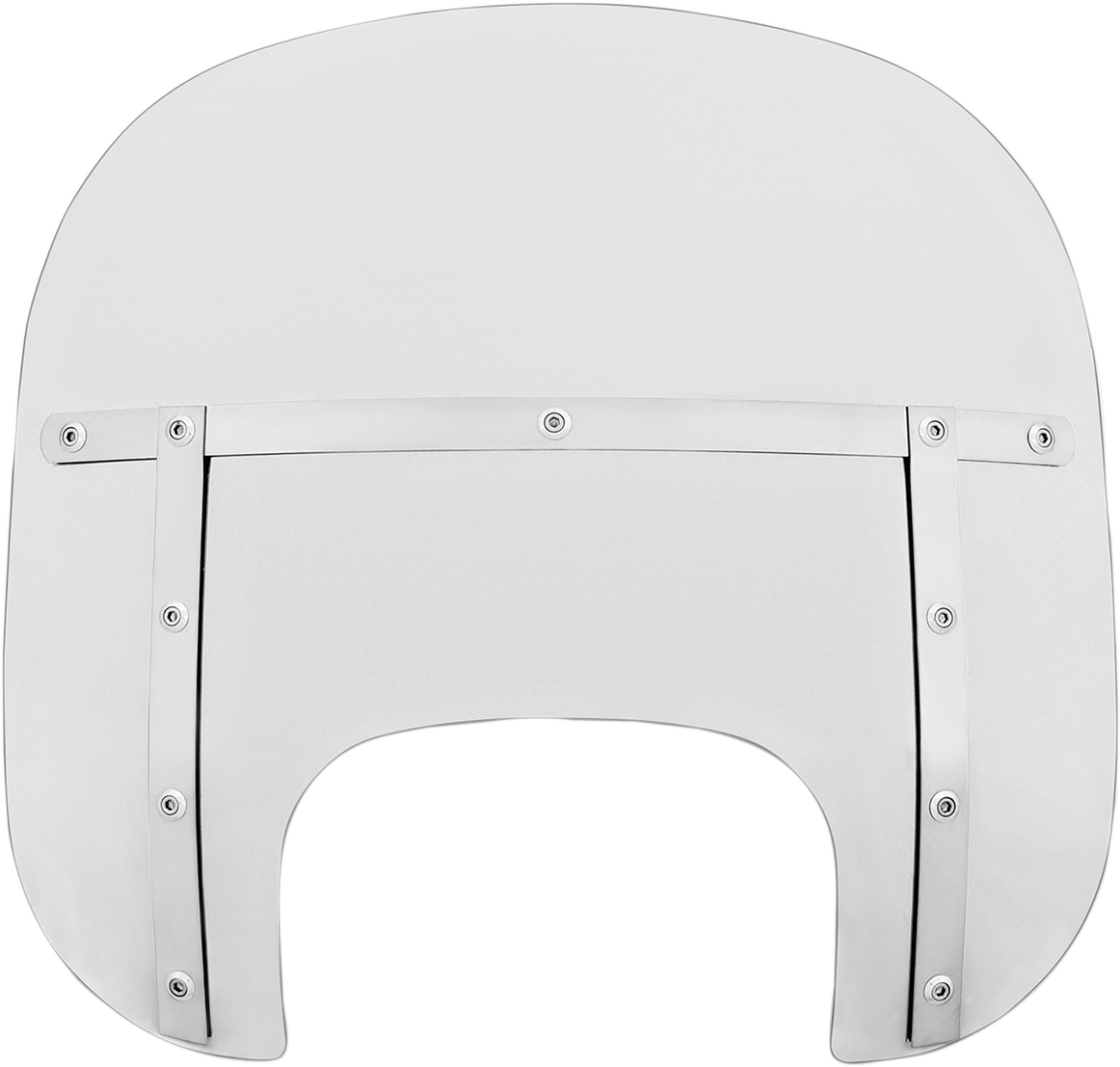 Memphis Shades Fats Windshield - Clear - 13" - FLFB/S