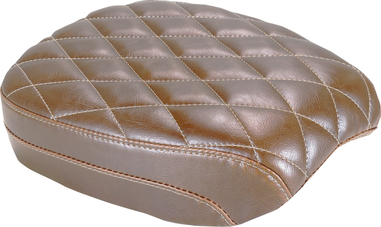 Mustang Tripper™ Passenger Seat - Brown - Diamond Toast Stitch - Rebel 1100 '21-'25