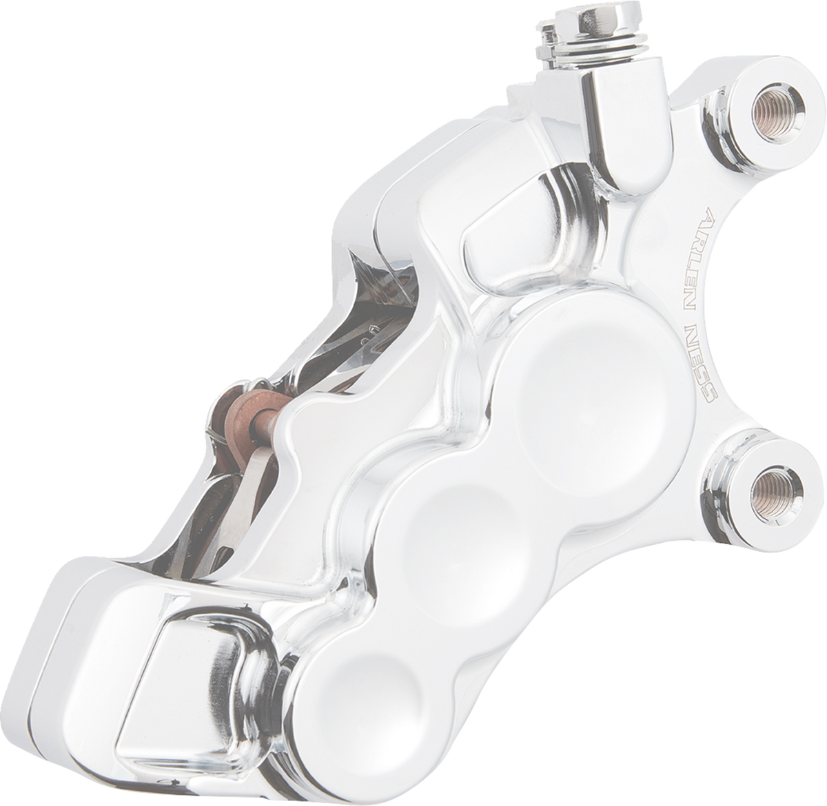 Arlen NESS 6-Piston Caliper - Front Right - Chrome - 11.8"