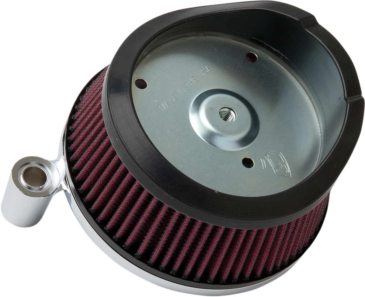 Arlen NESS Big Sucker™ Air Filter Kit - Chrome - Stage I