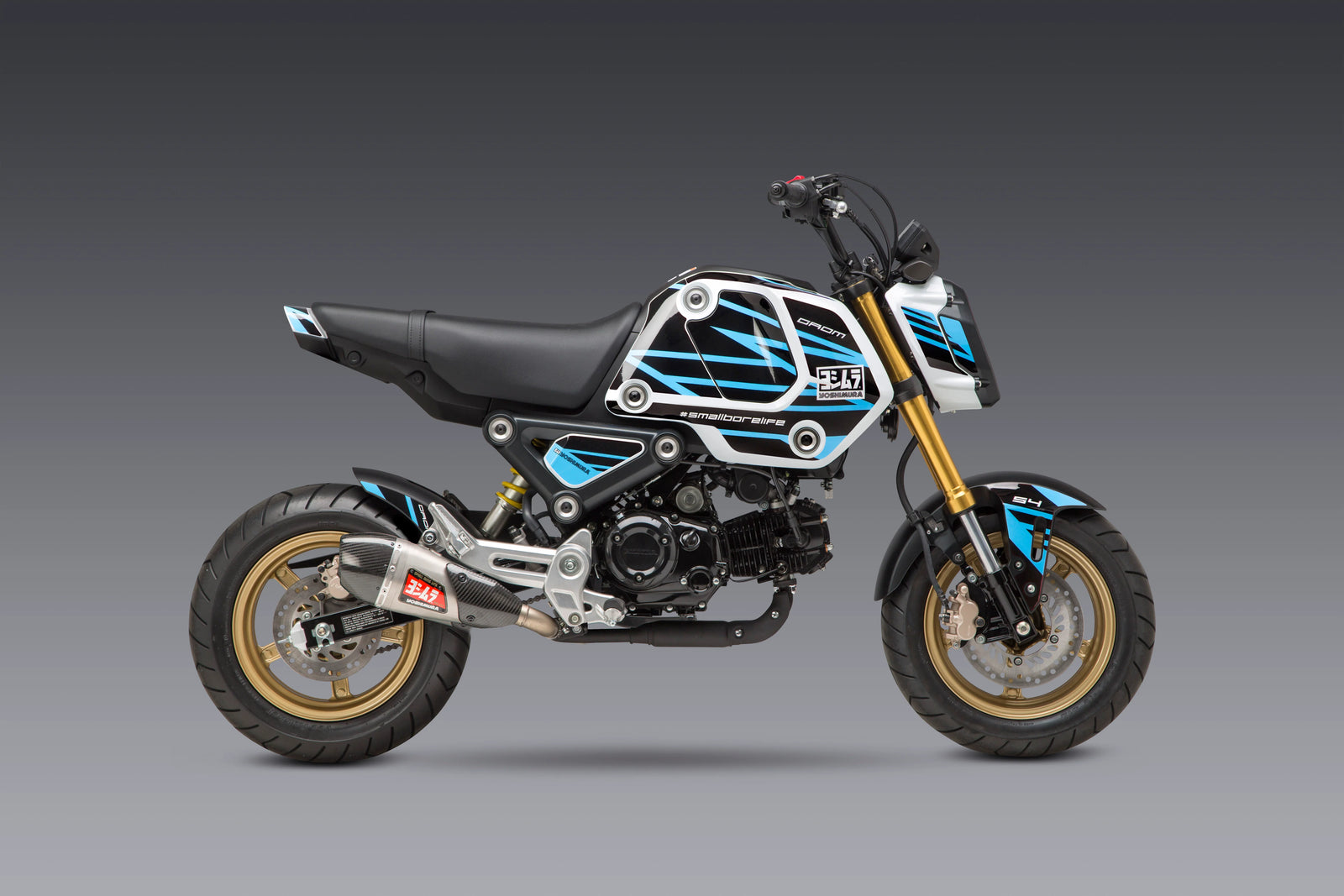 Yoshimura GROM 2022-24 Graphics Kit "EDGE" Blue