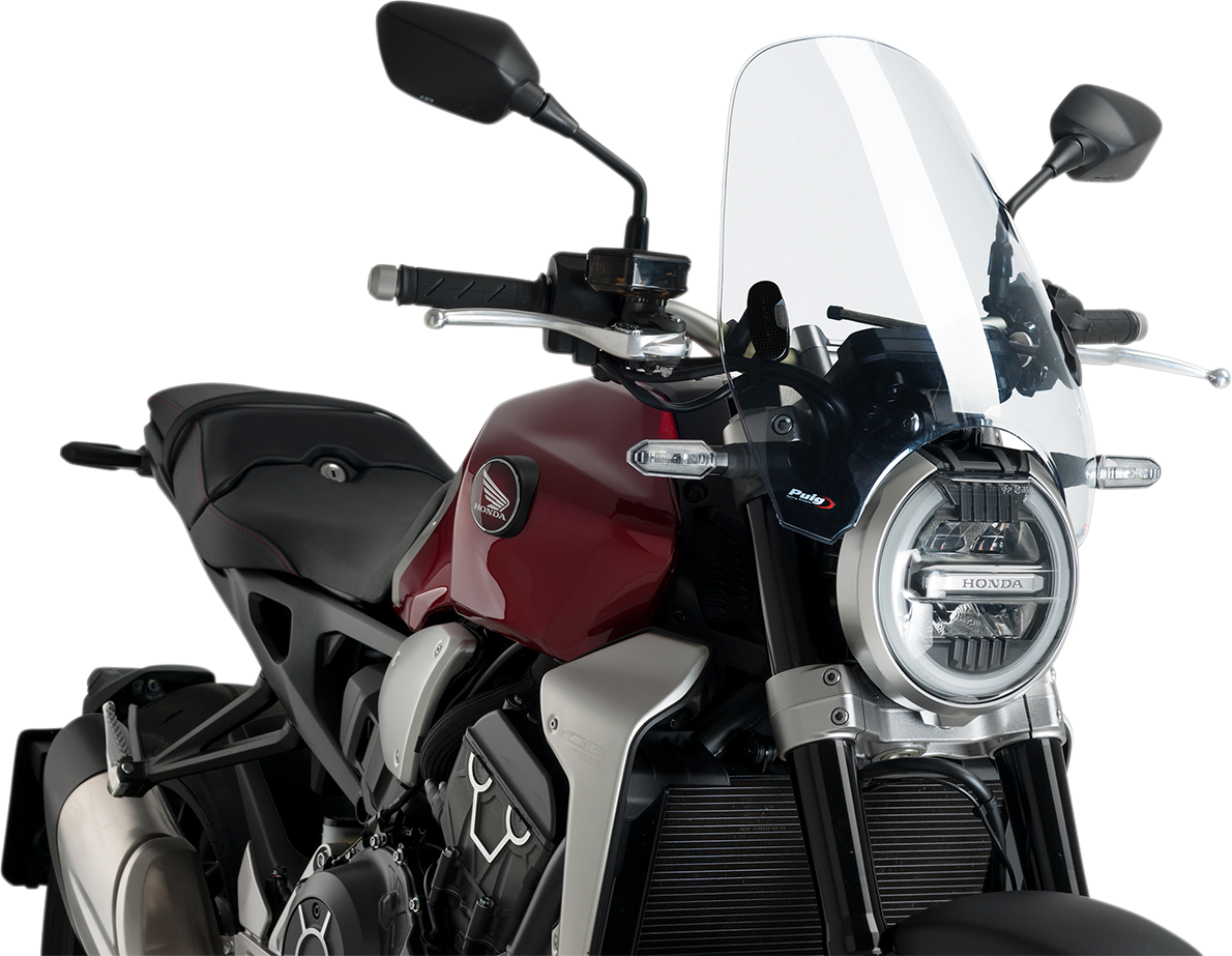PUIG HI-Tech Parts Custom II Windshield - Clear - X11