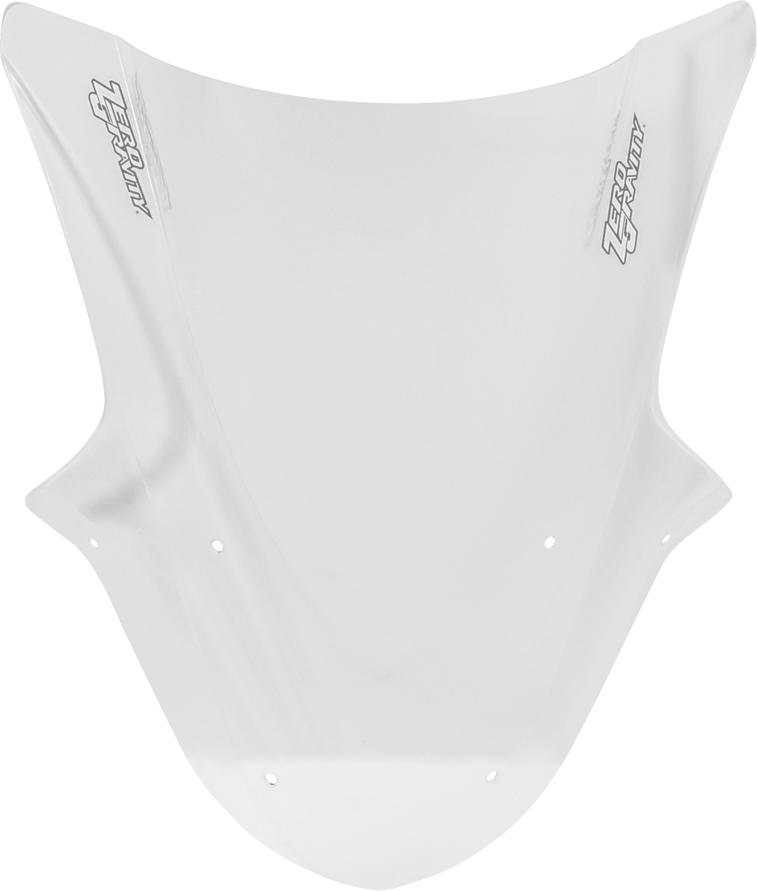 Zero Gravity Double Bubble Windscreen - Clear - ZX10
