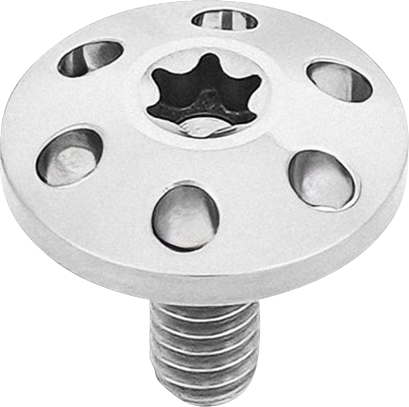 Arlen NESS Holeshot Seat Bolt - Polished / Silver