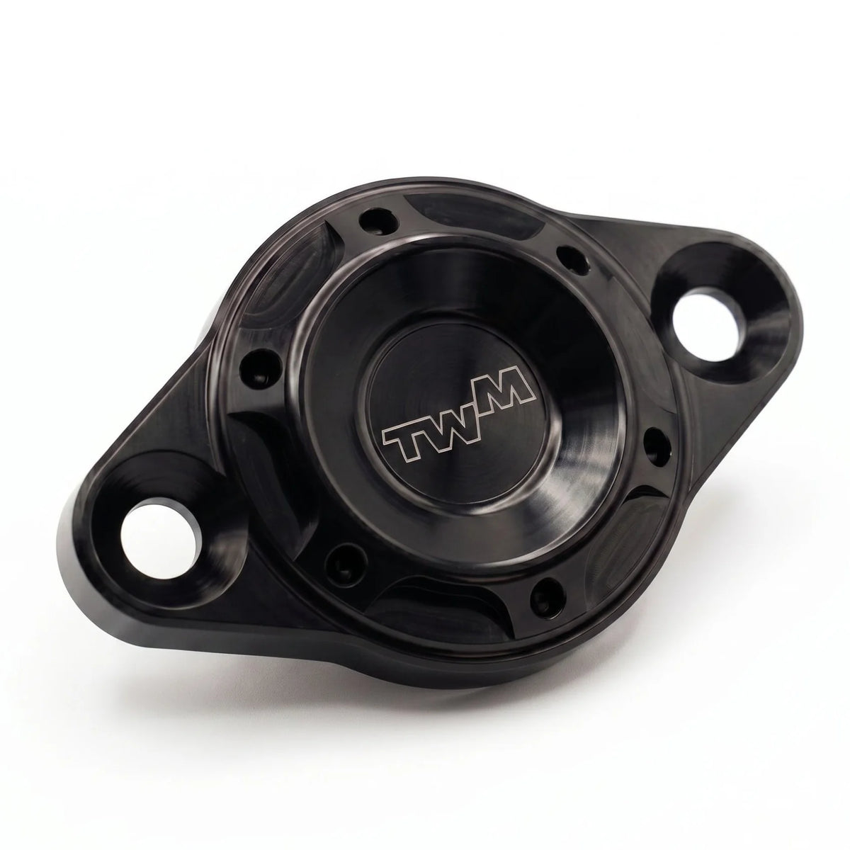 TWM CNC Aluminum Timing Inspection Plug in Black for Ducati Motorcycles - CFD.02.N