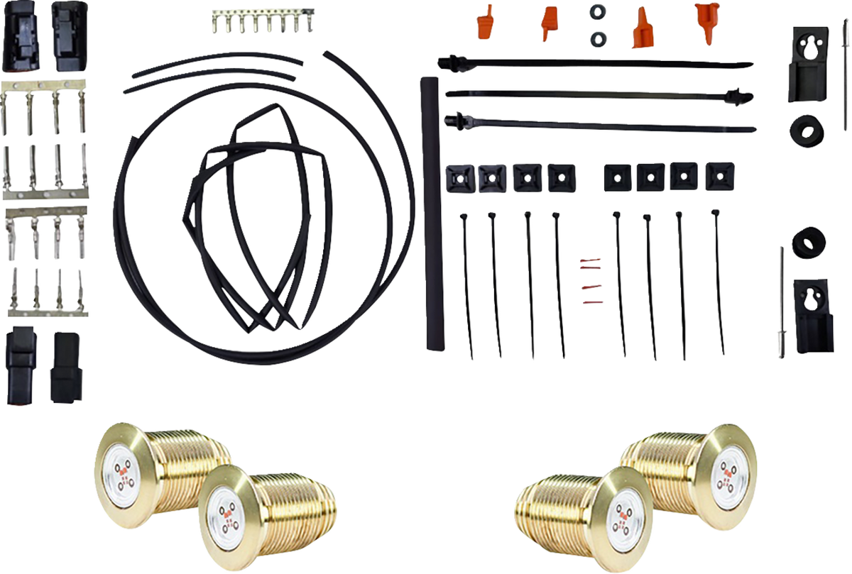 Paul Yaffe Bagger Nation Bag Bolts Taillight Kit With Thunder Bolts