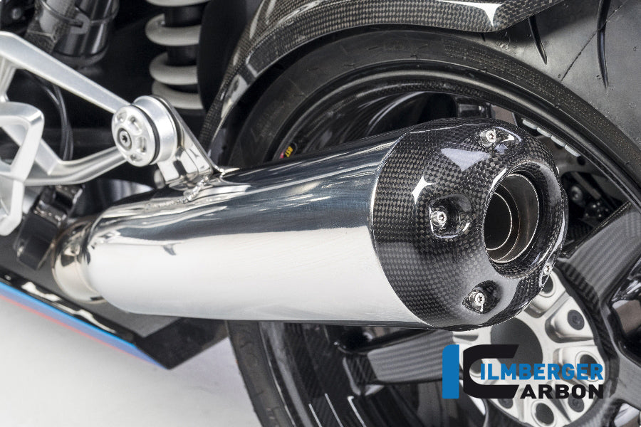 Ilmberger Carbon Silencer Protector (Rear) BMW R Nine T Racer '17