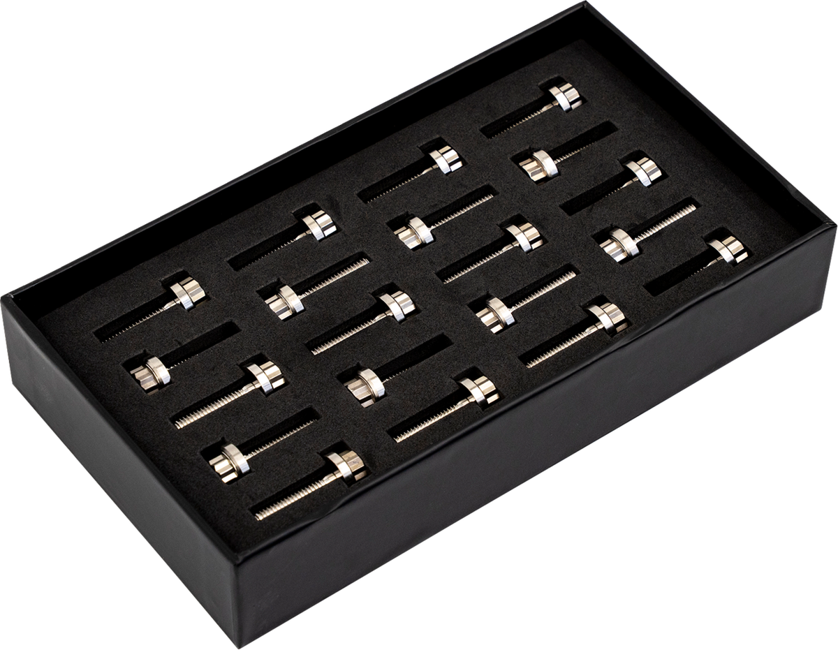 Trask Bitchin' Bolts Hardware Kit - Titanium - M8 - Rocker Box