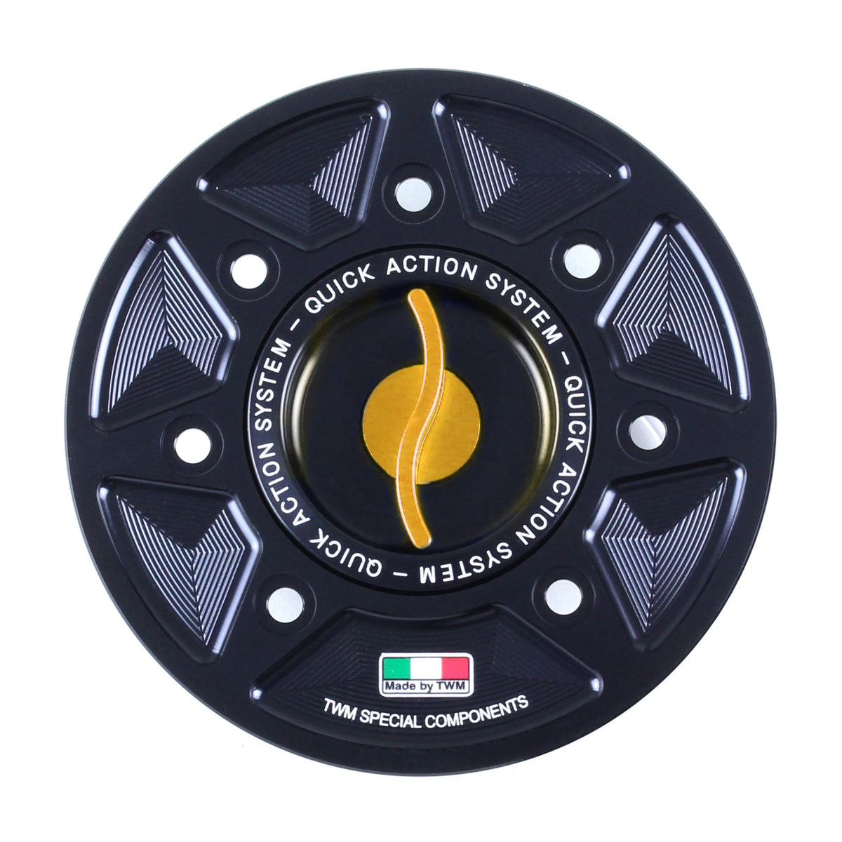TWM Quick Action CNC Aluminum Gas Cap For Kawasaki - TKPR.04