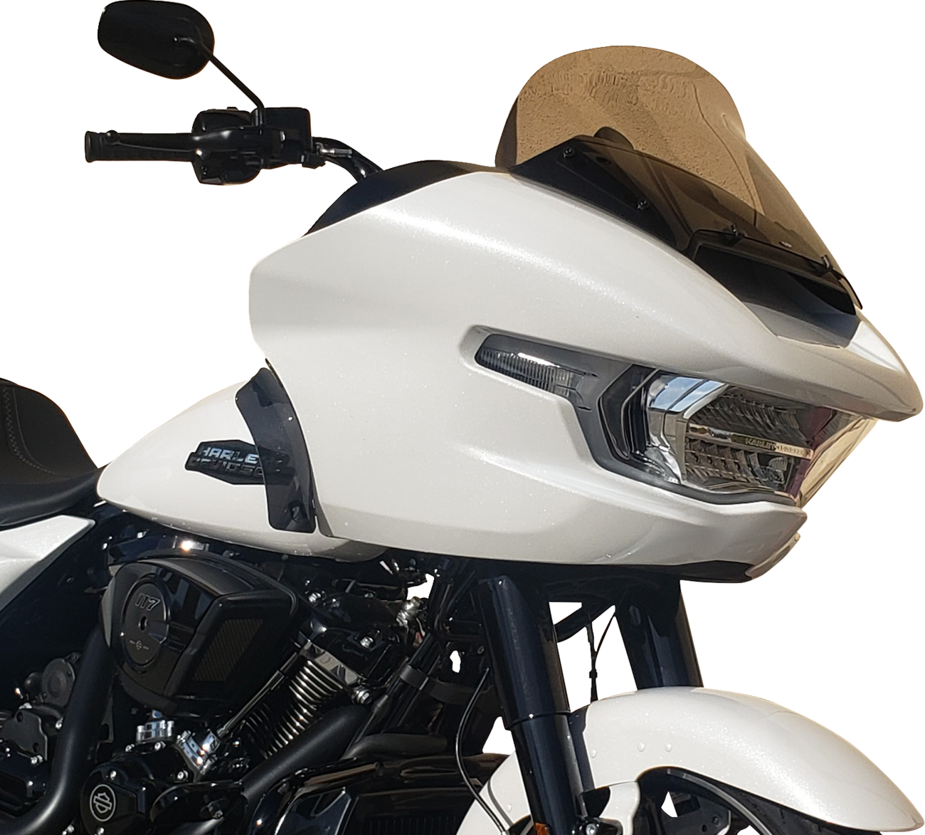 Wind Vest Windshield - 11-1/2" - Light Smoke - FLTRX/SE/STSE
