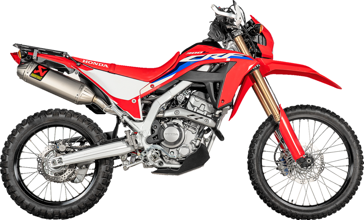 Akrapovic Slip-On Line Muffler - Titanium - Honda CRF300L