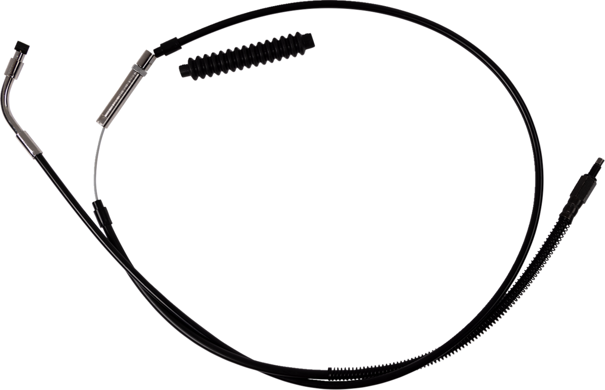 Barnett High-Efficiency Black Vinyl Clutch Cable - +8" Size