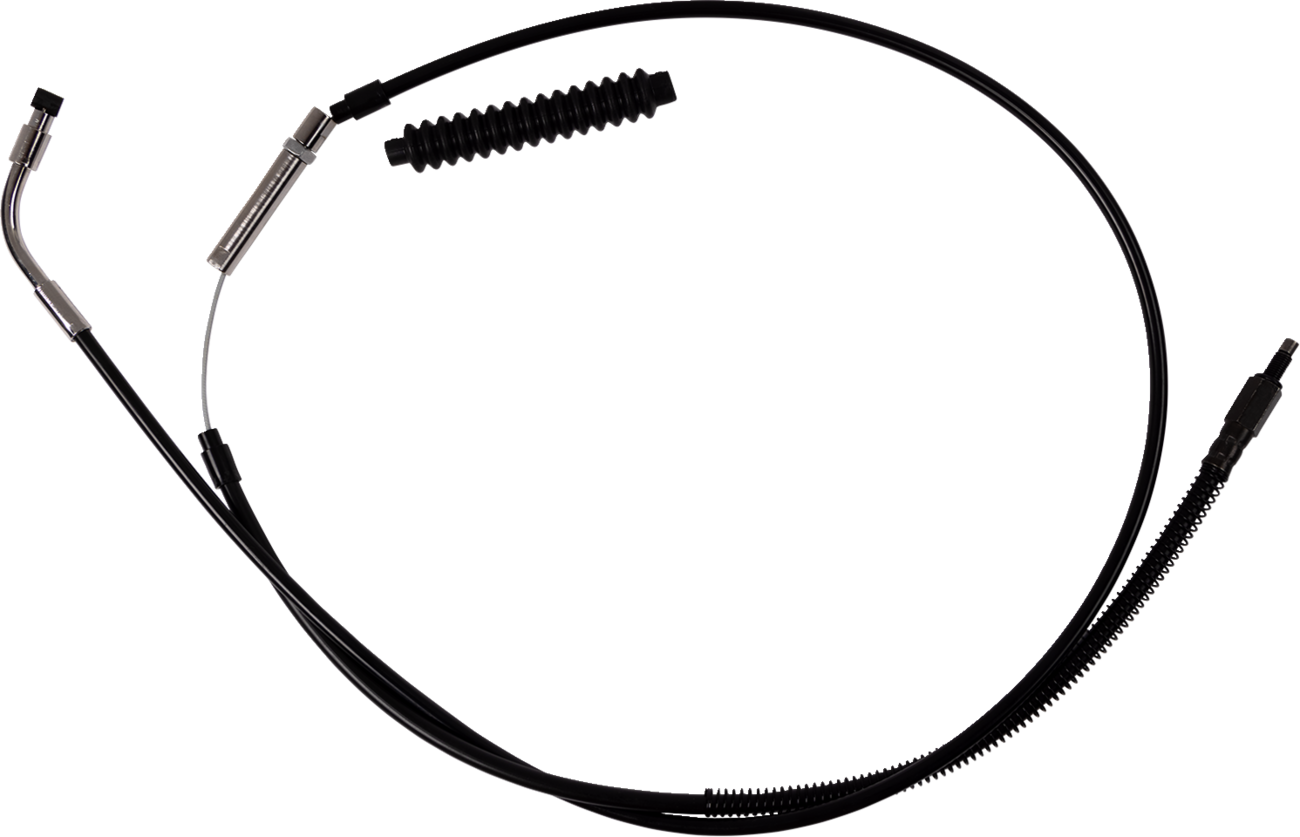 Barnett High-Efficiency Black Vinyl Clutch Cable - +8" Size