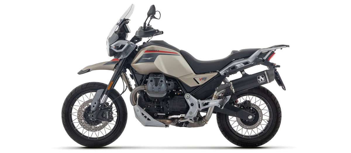 Arrow Indy Race Aluminium Dark" Slip On With Carbon End Cap"
