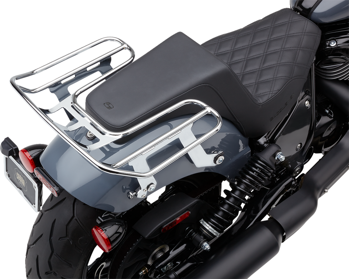 Cobra Detachable Wrap Around Rack - Chrome - Chieftain