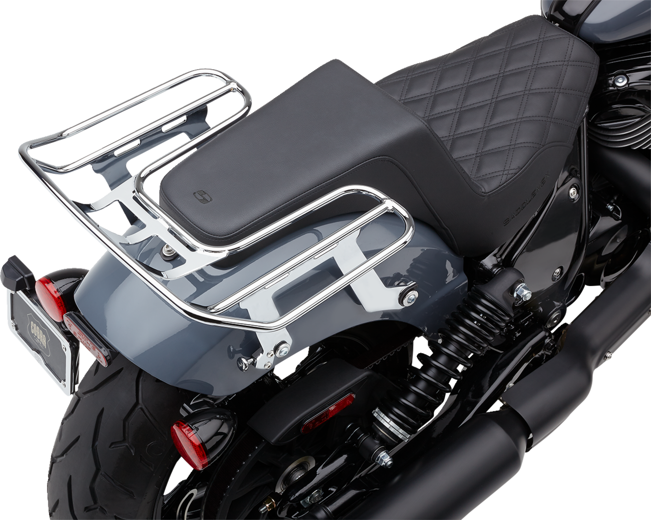 Cobra Detachable Wrap Around Rack - Chrome - Chieftain