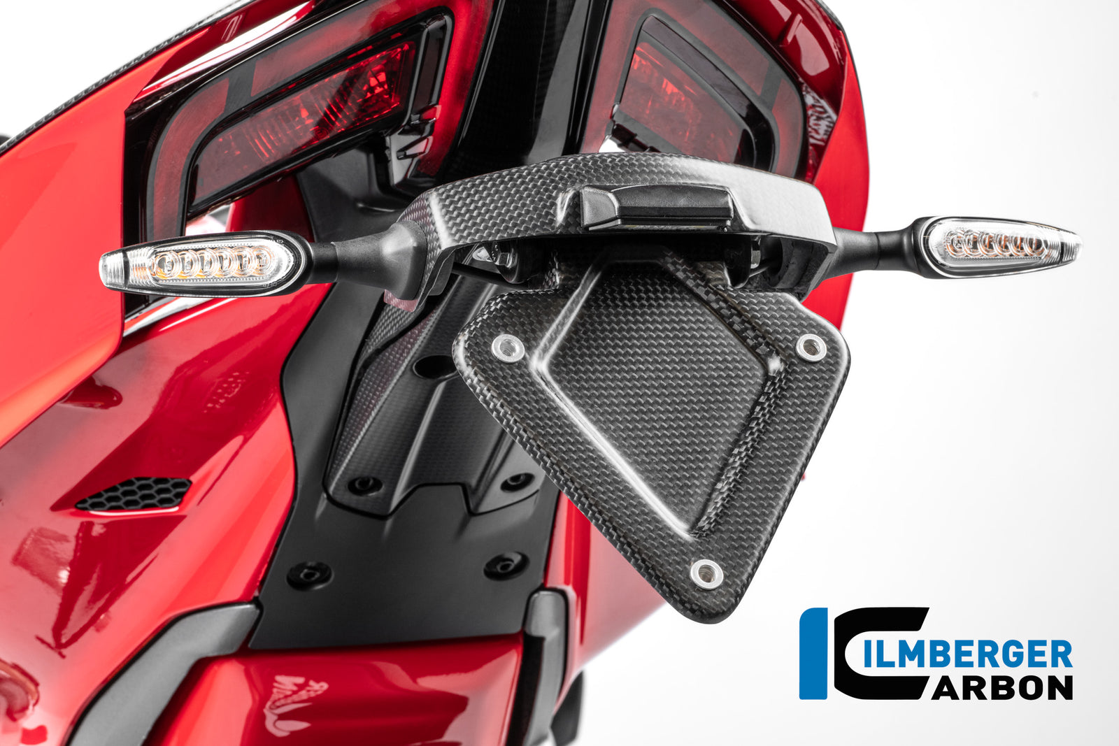 Ilmberger Carbon License Plate Fender Ducati Panigale V4 2025-2026