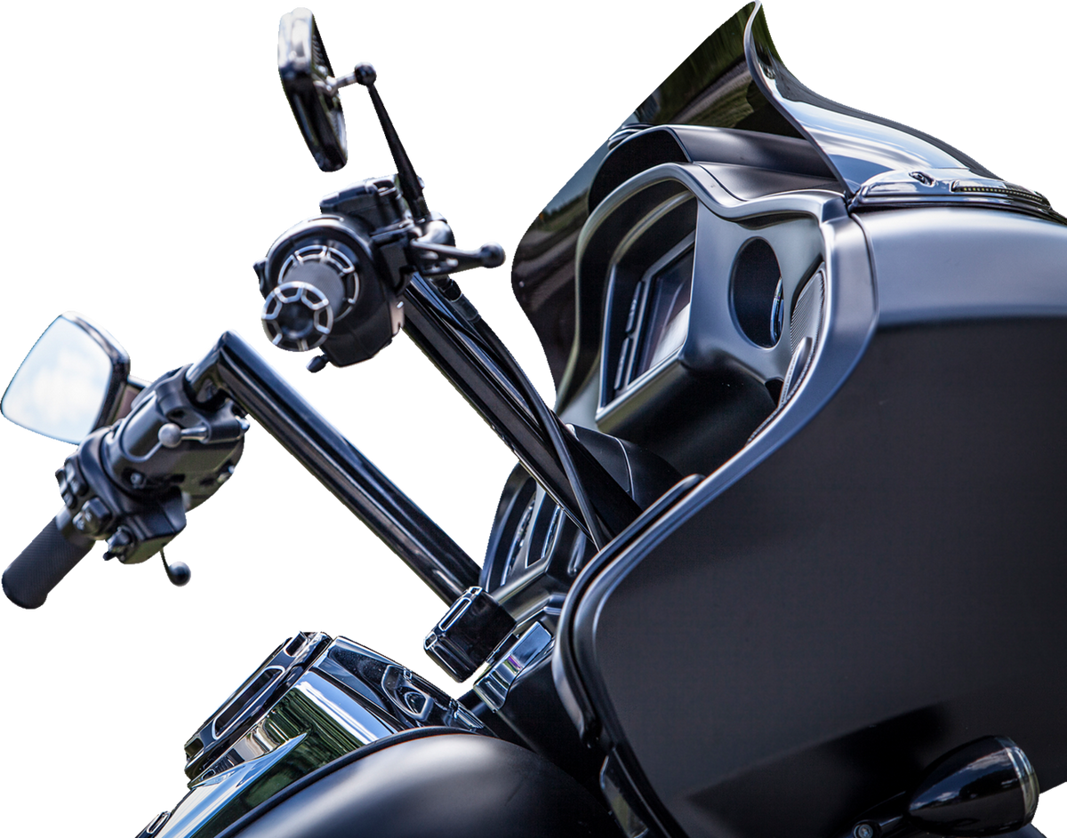 Khrome Werks Buck-50 Handlebar - FLT - 12" - Black