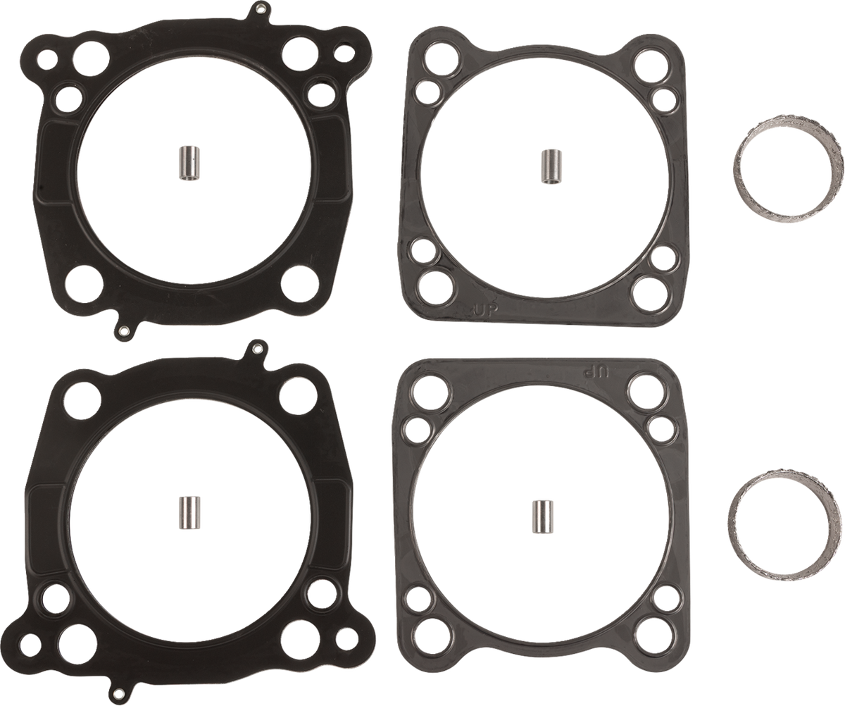 S&amp;S Cycle Gasket Kit - Head/Base/Exhaust - Center Cooled - M8