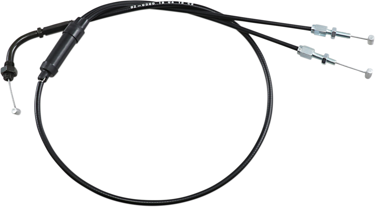Motion Pro Black Vinyl Throttle Cable - Pull - '68-'73 Honda 350