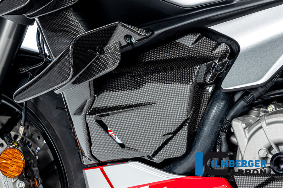 Ilmberger Carbon Battery Cover Ducati Streetfighter V2 - Gloss
