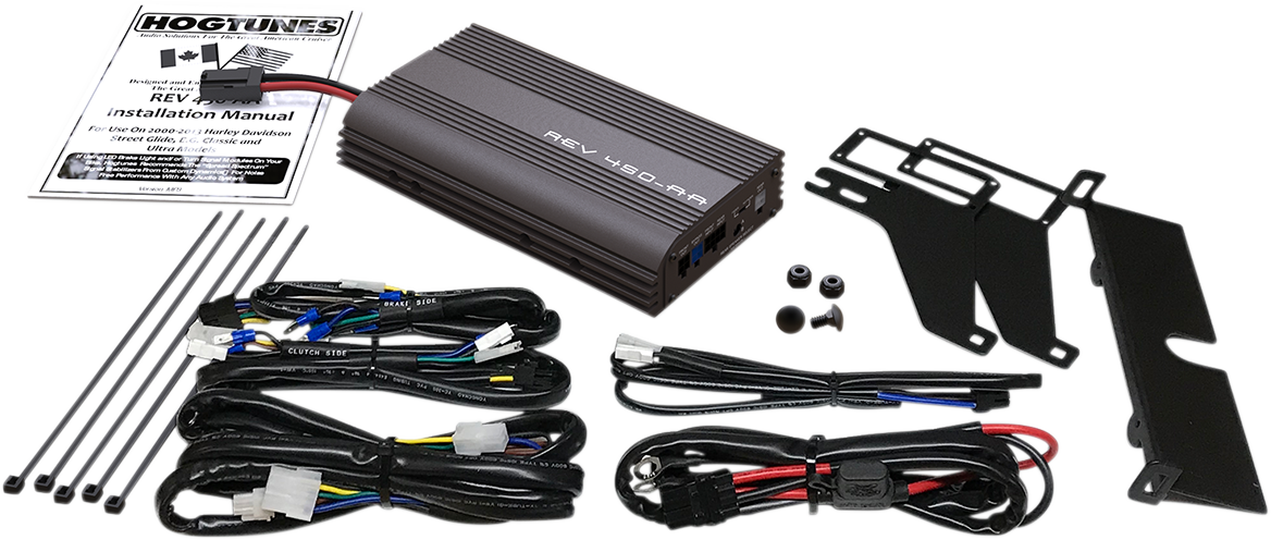 Hogtunes 4-Channel Amplifier Kit - '98-'13 FLH