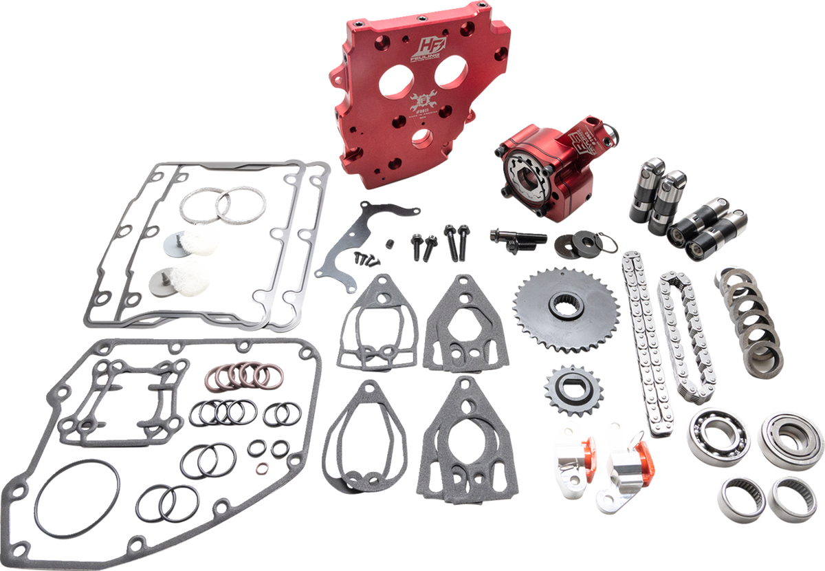 Feuling Parts Hydraulic Cam Chain Tensioner Conversion Kit - Factory Style Camshaft - '01-'06 TC