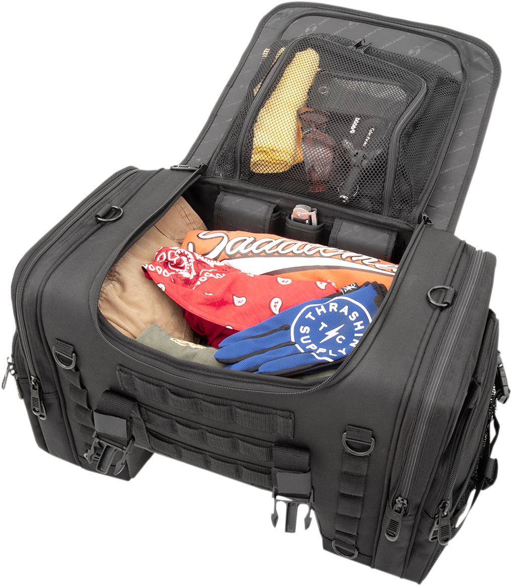 Saddlemen Tactical Seat Tunnel Bag