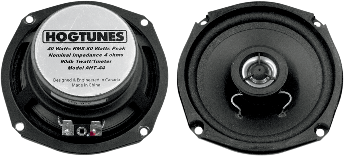 Hogtunes 4.25" Speakers - '86-'96 FL