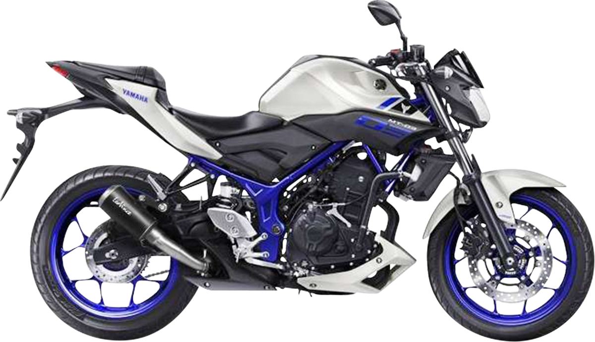 LeoVince LV-10 Black Edition Slip-On Muffler - Stainless Steel - YZF-R3