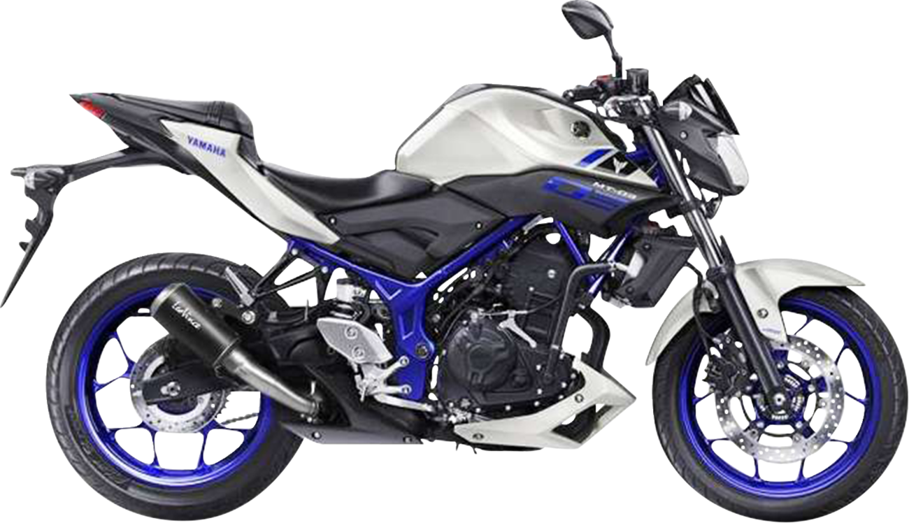 LeoVince LV-10 Black Edition Slip-On Muffler - Stainless Steel - YZF-R3