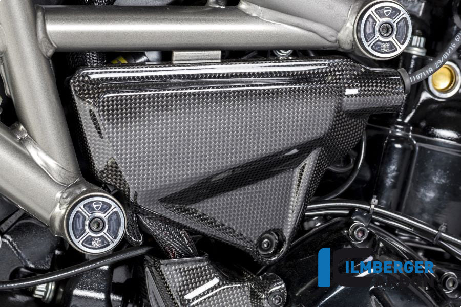 Ilmberger Carbon Cover Under The Frame Left Ducati XDiavel 2016 / Diavel 1260 - Gloss