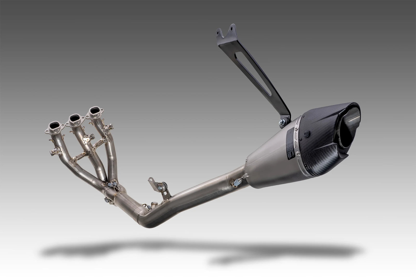 Yoshimura Street Triple 765 23-26 RACE AT2 Titanium Full Exhaust, W/ Titanium Muffler