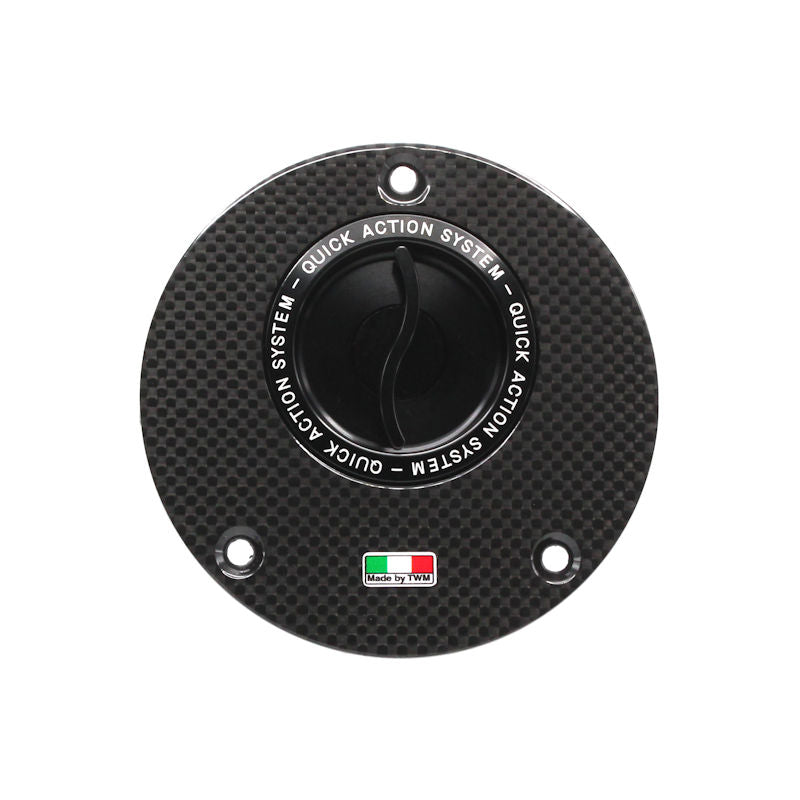 TWM Quick Action Carbon Fiber Gas Cap for Yamaha - TYFP.01