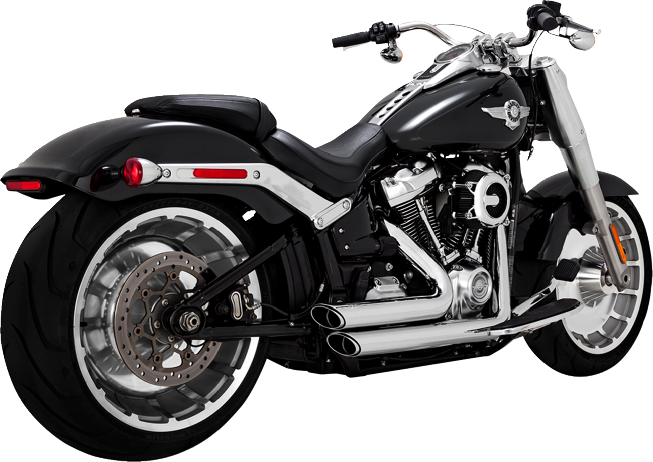 Vance & Hines Shortshots Staggered Exhaust System - Chrome