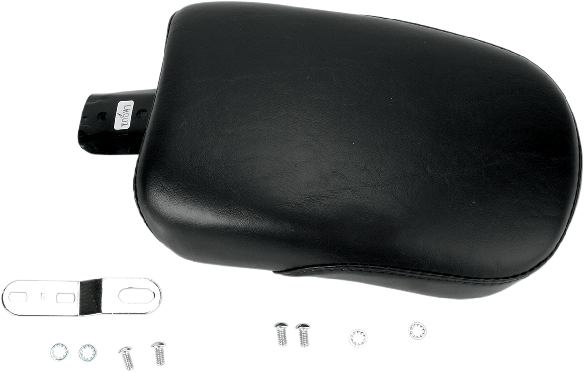 Le Pera Bare Bones Pillion Pad - Smooth - Black - FL/FX '06-'17
