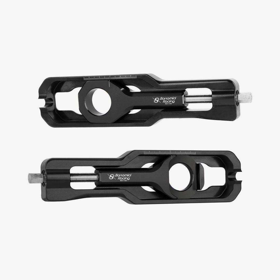Bonamici Racing Chain Adjuster - Aprilia RSV4 - BLACK