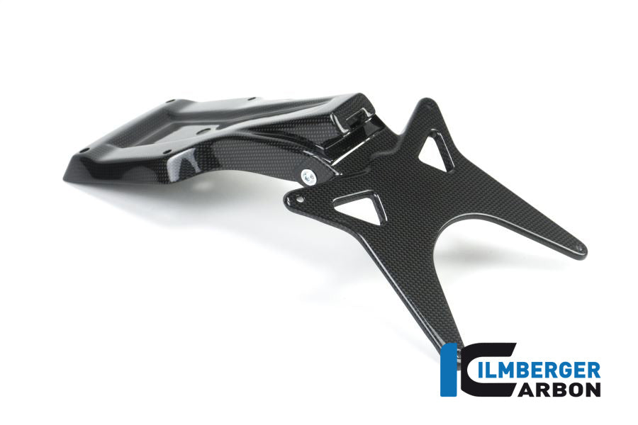 Ilmberger Carbon Upper License Plate Holder Ducati Scrambler 2016 - Gloss