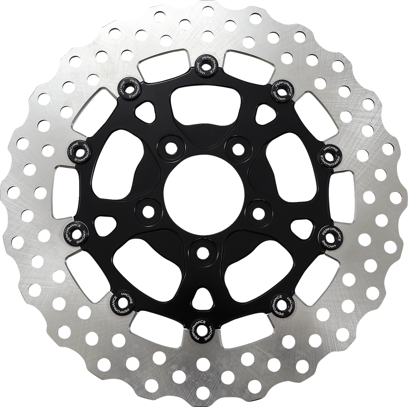 Performance Machine (PM) Dominator Rotor - Front - 11.5" - Black