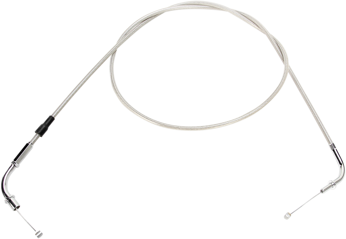 Motion Pro Armor Coat Stainless Steel Throttle/Idle Cable For Cruisers - Push - 1600 Vulcan