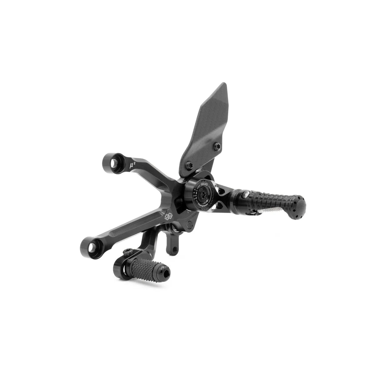 Gilles Tooling MUE2 Adjsutable Racing Rear Sets Panigale V4 V4S Tricolore