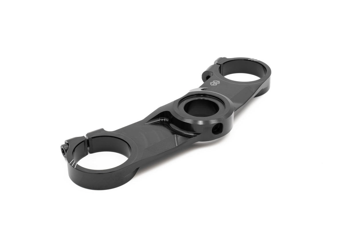 Gilles Tooling Upper Triple Clamp Black