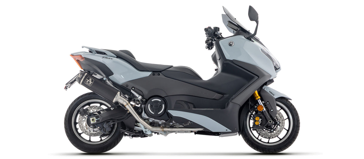 Full System With Indy Race Titanium Dark" Slip On"