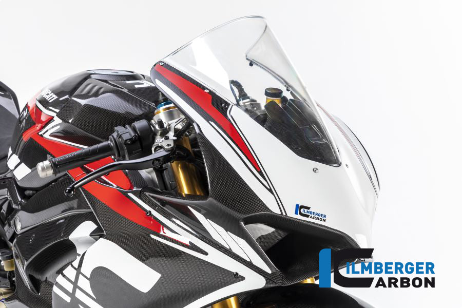 Ilmberger Carbon Front Fairing Stocksport Ducati Panigale V4 Racing - Gloss