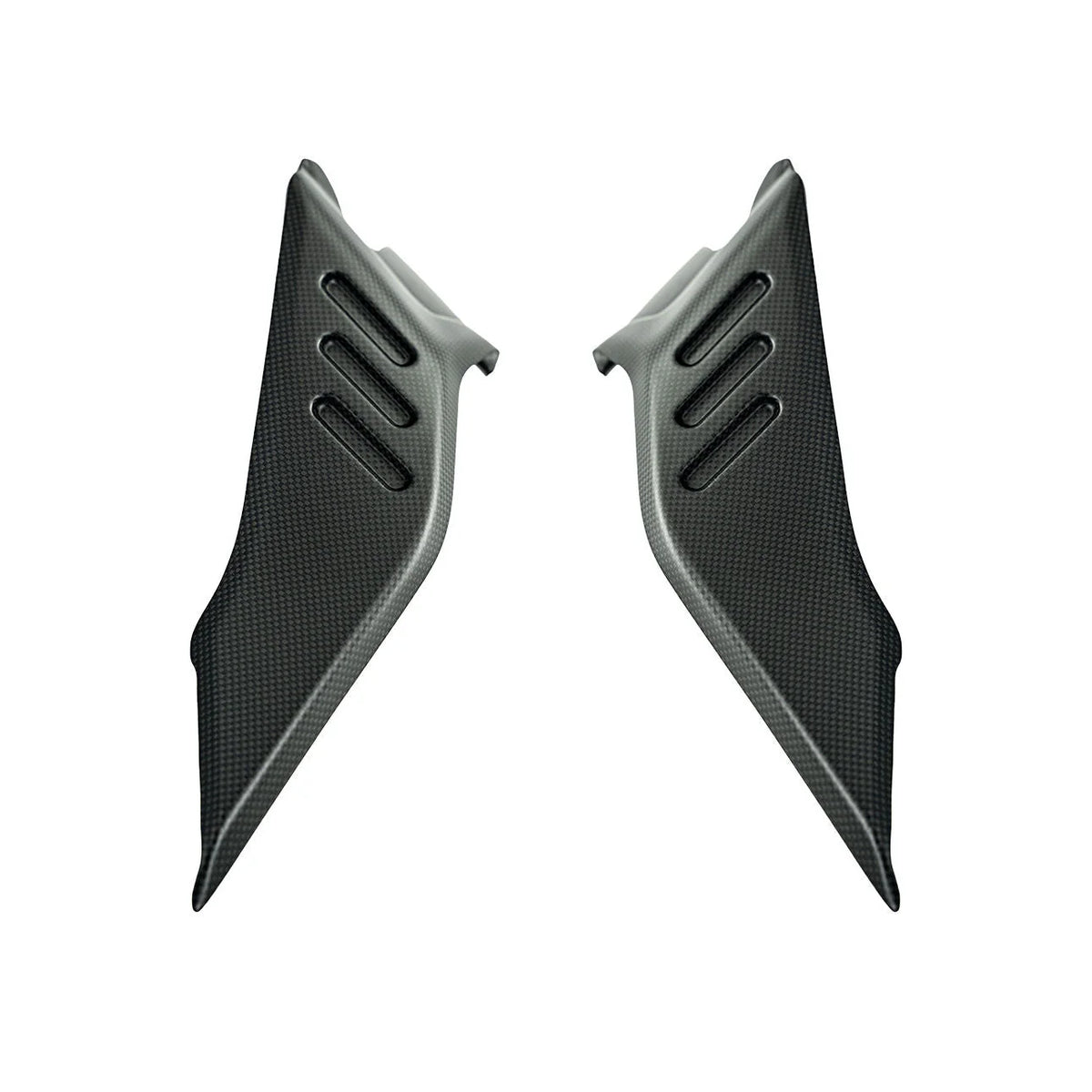 Ilmberger Carbon Fiber Satin Tank Side Panel Set For Ducati Diavel V4