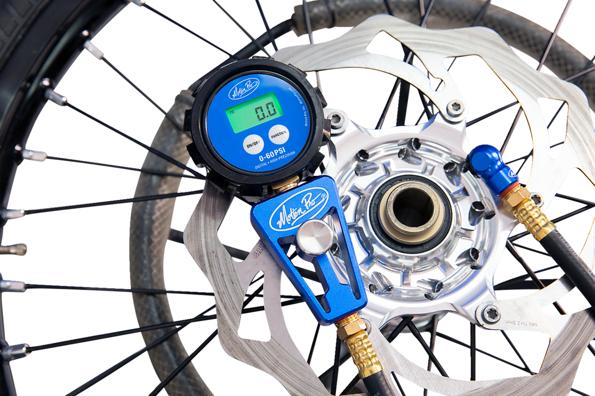 Motion Pro Tire Pressure Gauge - Digital - 60 Psi