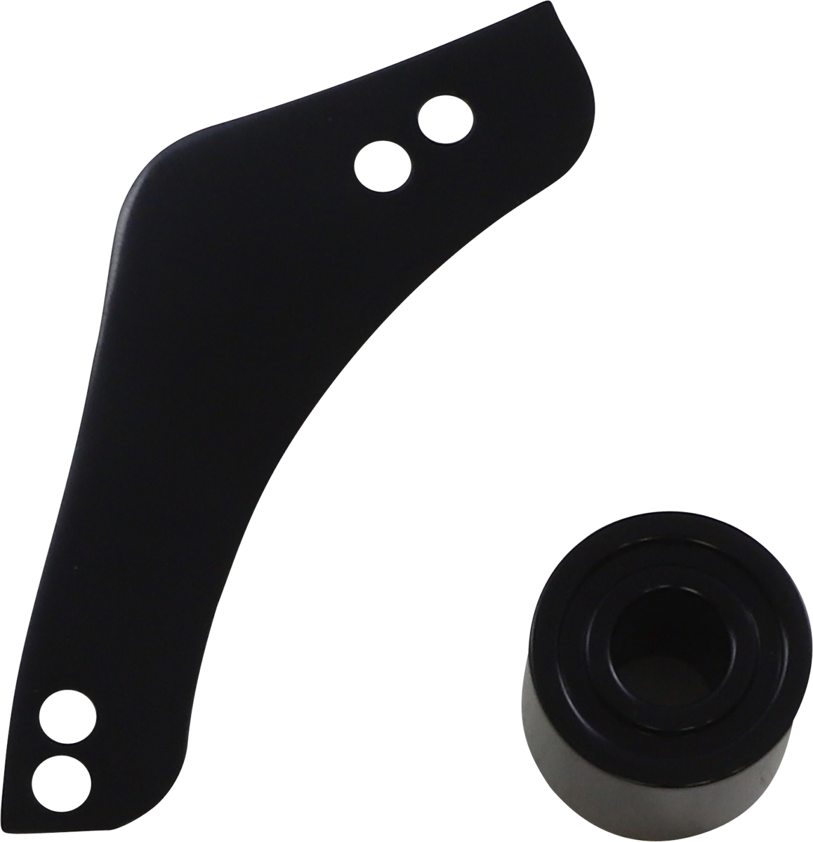 Arlen NESS Replacement Breather Bolt Cover Plate - Inverted/Method/Clear Tear/Sidekick - Right - Black