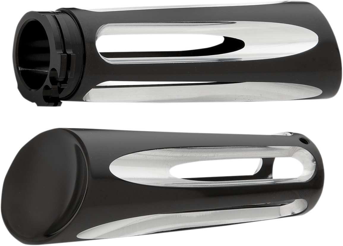 Arlen NESS Ness-Tech® Deep Cut Billet Grips - Black