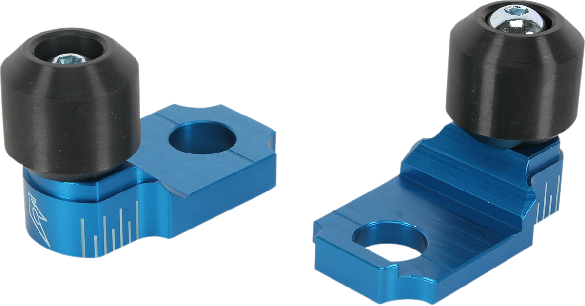 Driven Racing Axle Block Sliders - Kawasaki ZX-10R - Blue